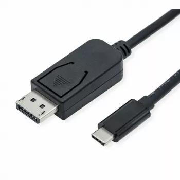 ROLINE 11.04.5835 video kábel adaptér 1 m DisplayPort USB Type-C čierny (11.04.5835)