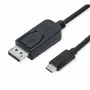 ROLINE 11.04.5835 video kábel adaptér 1 m DisplayPort USB Type-C čierny (11.04.5835)
