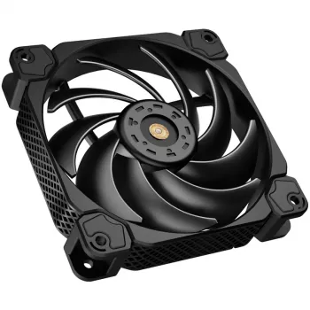 120-mm ventilátor do skrine Jonsbo HF-120 PWM, čierny, 120×120×25 mm, PWM ovládanie