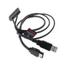 Akasa Flexstor eSATA kábel pre 6,40 cm (2.5) - SATA HDD a SSD (AK-CBSA03-80BK)