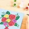 Ravensburger maľovacia sada CreArt – Rosenbouquet, sada maľovania podľa čísel (model 25520)