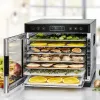 Rommelsbacher DA 650 sušička potravín 600 W, 7 poschodí, 35–75 °C, časovač 99 h, nerezová oceľ/čierna