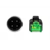 Sieťový kábel DeLOCK 85438 RJ45 Ethernet Cat6 2m čierny