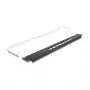 DeLOCK 67060 19-palcový patch panel typu D s odľahčením ťahu, 8 portov centrovaných, 1U, čierny