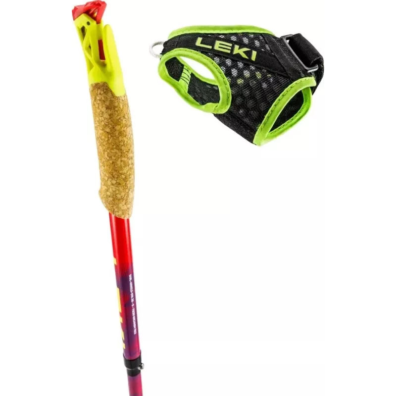 Trekingové palice LEKI TRL ULTRATRAIL FX ONE, 125 cm červené