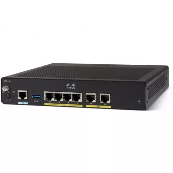 Káblový router Cisco C927-4P Gigabit Ethernet čierna