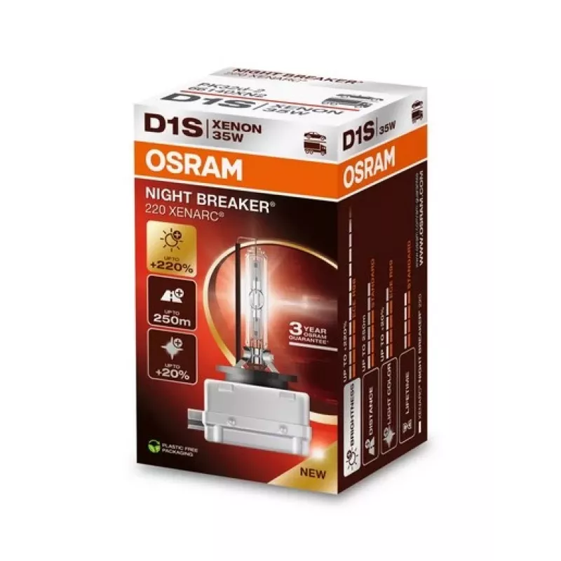 OSRAM D1S XENARC NIGHT BREAKER 220 - 3 roky záruka