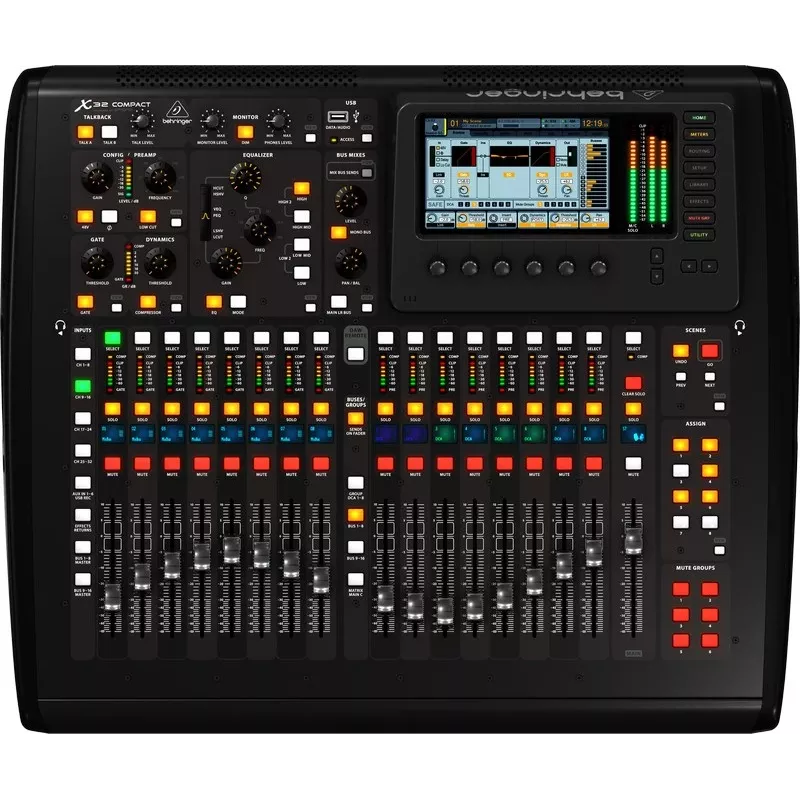 Mixpult Behringer X32 Compact 40 kanálov 10 - 22000 Hz čierny
