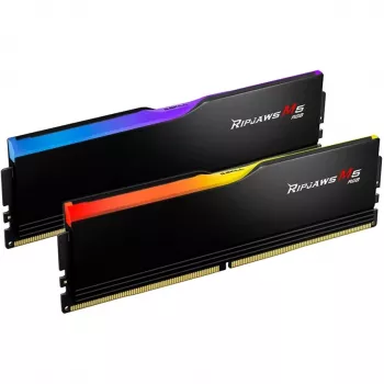 DIMM 32 GB DDR5-6000, operačná pamäť čierna, F5-6000J2836G16GX2-RM5RK, Ripjaws M5 RGB, INTEL XMP