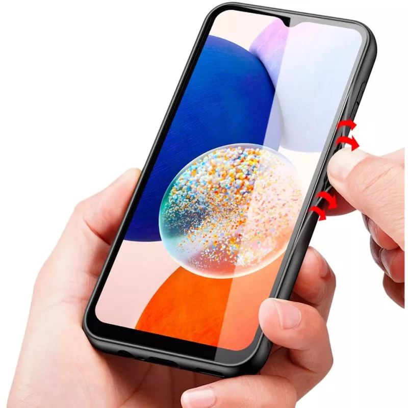 StyleShell NYLO, puzdro na telefón Čierna, Samsung Galaxy A15 5G / A15 4G