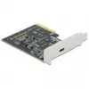 DeLOCK - USB adaptér - PCIe 3.0 x4 Low-Profile - USB 3.2 Gen 2x2 x 1 (89036)
