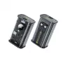 Powerbanka WEKOME WK-WP-345 série Vanguard, 10000 mAh, vstavaný kábel USB-C a Lightning, PD 20 W + QC 22,5 W, čierna