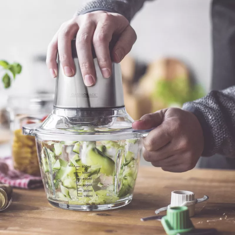 Elektrický sekáčik Gastroback Design Mini Chopper Plus