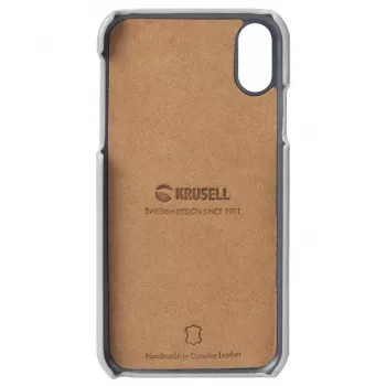 Puzdro Krusell Sunne iPhone XR Vintage sivé
