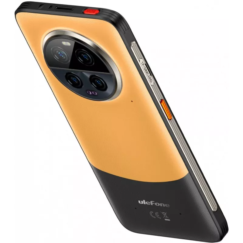 Odolný smartfón UleFone Armor 23 Ultra 5G – 12 GB RAM, 512 GB úložisko, oranžový