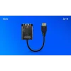 Adaptér HDMI-VGA s audiom AK-76 Savio SAVAK-76