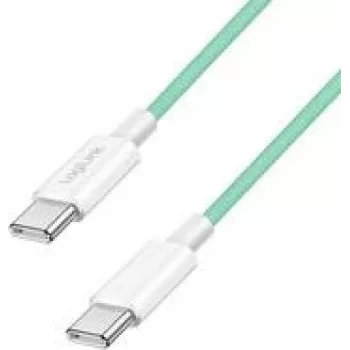 LogiLink USB 2.0 Type-C kábel C/m> C/m nylon 60W zelený – kábel – digitálny/dátový (CU0348)
