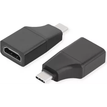 ROTRONIC-SECOMP VALUE - video adaptér - 24 pin USB-C samec na HDMI samica - čierny - podporuje 4K 60 Hz (3840 x 2160)