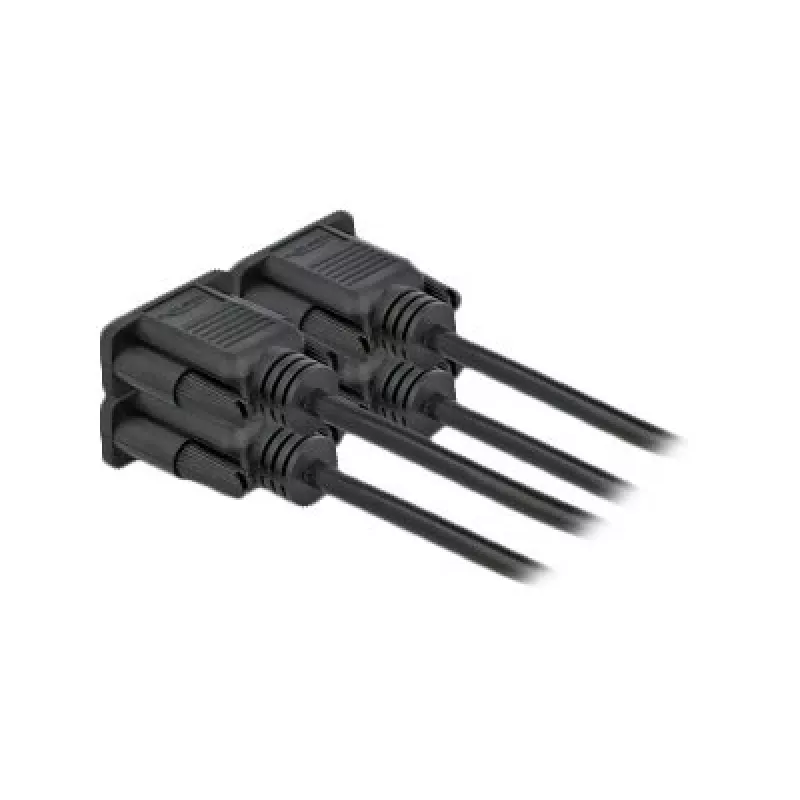 Sériový kábel DeLOCK 86604 čierny 10 m RS-232 Sub-D9