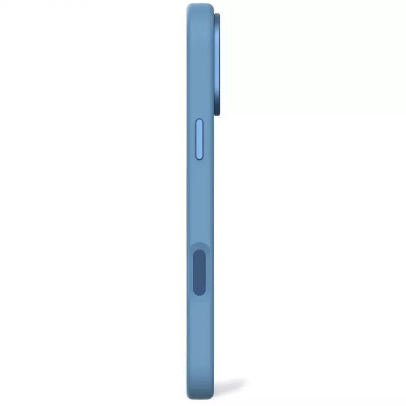 Decoded D25IPO16PMBCS9AE AntiMicrobial silikónový zadný kryt pre iPhone 16 Pro Max, svetlomodrý