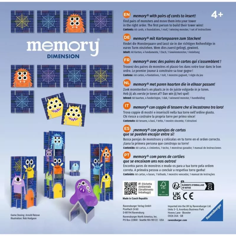 memory Dimension, pamäťová hra