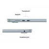 MacBook Air 15, Starlight, M4 (10-CPU/10-GPU), 24 GB, 512 GB, nemecká, 35W Dual USB-C napájací zdroj, MC6K4D/A