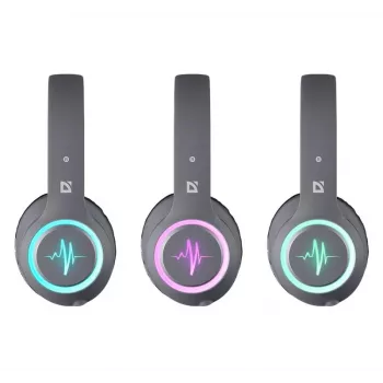 Headset DEFENDER FREEMOTION B571 LED bezdrôtový binaurálny, 4 cm meniče, 6–8 h batéria, uzavretá konštrukcia, 20–20000 Hz
