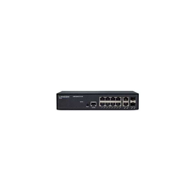 LANCOM GS-2310 Managed L2 Gigabit Ethernet (10/100/1000) 1U čierny