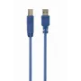 Gembird - USB kábel - USB Type-A (M) na USB Type-B (M) - USB 3.0 - 1,8 m - liata - modrý