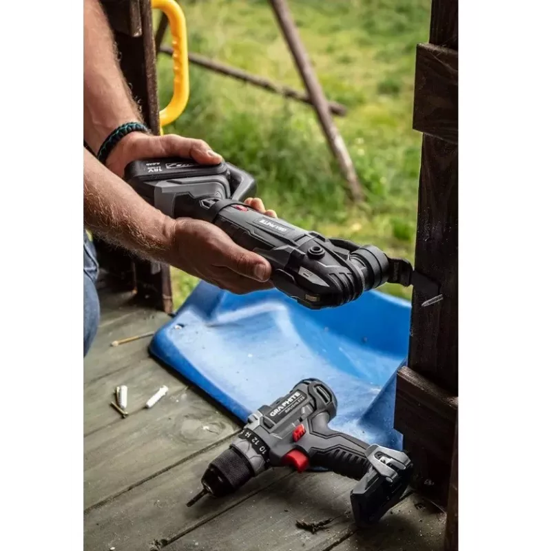 Multitool GRAPHITE Energy+ 18V 58G013 — akumulátorový oscilačný multifunkčný nástroj, 18 V na batérie