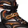 Inline korčule Nils Extreme NA1060S ČIERNA-ORANŽOVÁ VEĽ. 40