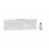 Klávesnica CHERRY Stream Desktop Recharge myš v cene univerzálna RF bezdrôtová QWERTZ nemecká sivá