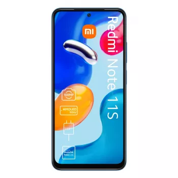 Xiaomi Redmi Note 11S - 4G smartfón - Dual-SIM - RAM 6 GB / interné úložisko 128 GB - microSD slot - OLED displej - 6,43 inch - 2400 x 1080 pixelov (90 Hz)