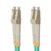 Qoltec - patch kábel - LC/UPC Multimode (M) na LC/UPC Multimode (M) - 1 m - optické vlákno - duplex - 50/125 mikrometrov - OM3 - bez halogénov