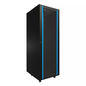Samostatne stojaci rozvádzač Extralink Rackmount cabinet 37U 600x800 čierny
