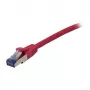 Synergy 21 Patch kábel RJ45 CAT6A 500Mhz 7,5m ružový S-STP S/FTP komponent testovaný AWG26 - kábel - sieťový