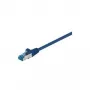 Wentronic Goobay CAT 6a patch kábel, S/FTP (PiMF), modrý, 30 m – LSZH bez halogénov, meď (94911)
