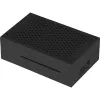 Hliníkové puzdro pre Raspberry Pi 4 B od JYT, model RB-AlucaseP4+01B, čierne prevedenie