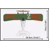 Stavebnica Cobi Blocks Nieuport 17 C.1 277 ks — model lietadla, zberateľská stavebnica