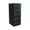 Topeshop W5 komoda CZERŃ