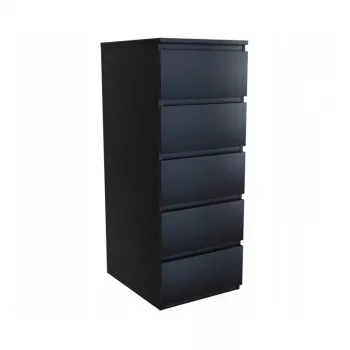 Topeshop W5 komoda CZERŃ