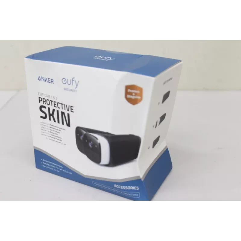 Sada silikónových puzdier Anker Eufy 2 čierna pre EufyCam EufyCam 2