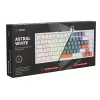 Savio ASTRAL WHITE JADE 3 COLOURS klávesnica Gaming USB QWERTY US International