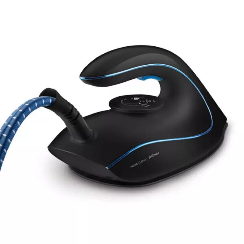 Žehlička Zelmer Aqua Steam ZIS5400 čierno-modrá