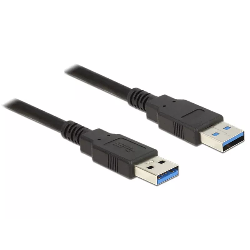 USB kábel DeLOCK 85060 USB 3.2 Gen 1 1m čierny