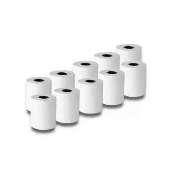 Termorolka QOLTEC 51900 – 57 x 27 mm, 55 g/m², bez BPA, 10 ks