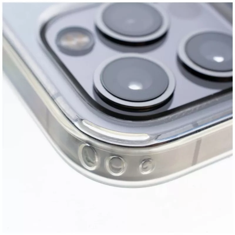 MagSafe puzdro FIXED MagPure pre Apple iPhone 17 – transparentné, MagSafe kompatibilné ochranné puzdro
