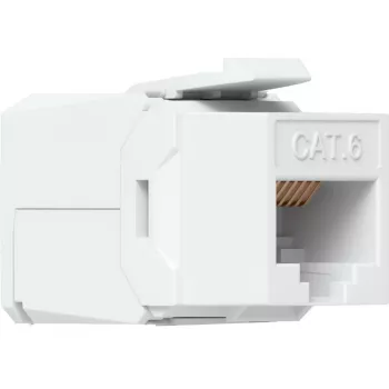 UBIQUITI CAT6 KEYSTONE JACK, BALENIE PO 12. KEYSTONE BEZ NÁSTROJA NA ZAPOJENIE ETHERNETOVEJ ZÁSUVKY CAT6 BEZ POUŽITIA NÁSTROJA PUNCH-DOWN ALEBO KRIMPOVACIEHO NÁSTROJA
