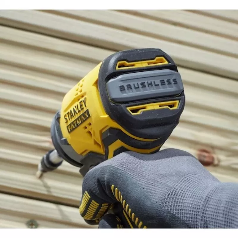Stanley SFMCF820D2K rázový uťahovač/rázový skrutkovač 2900 ot/min čierna, žltá