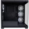 LC-Power skriňa MidiTower 715B čierna USB3.2/audio bez napájacieho zdroja SEAMLESS_X (LC-715B-ON)